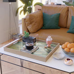Granville Redmond Carmel Coast Oil Painting Vintage American Art Serving Tray Gallery Image 2