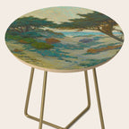 Granville Redmond Carmel Coast Oil Painting Vintage American Art Side Table Gallery Image 2