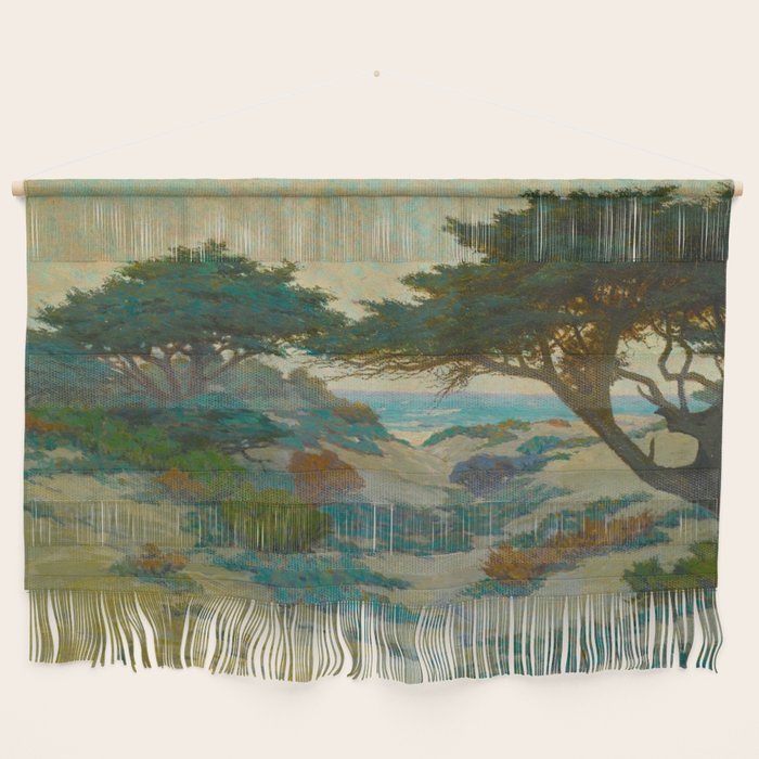 Granville Redmond Carmel Coast Oil Painting Vintage American Art Wall Hanging Gallery Image 1
