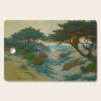 Granville Redmond Carmel Coast Oil Painting Vintage American Art Cutting Board Gallery Image 1