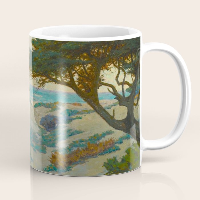 Granville Redmond Carmel Coast Oil Painting Vintage American Art Coffee Mug Gallery Image 1