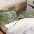 Granville Redmond Carmel Coast Oil Painting Vintage American Art Pillow Sham Gallery Image 2