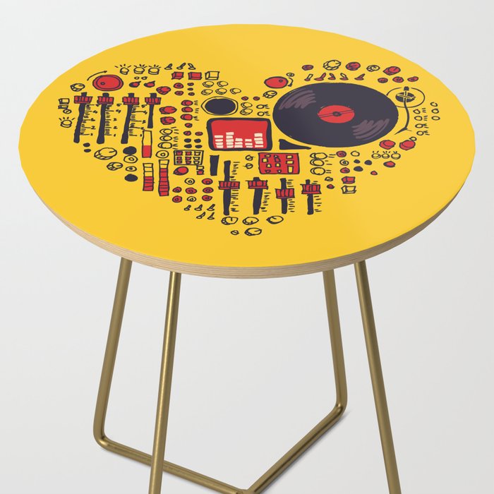 Music in every heartbeat Side Table Gallery Image 2
