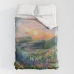 Sunset Landscape Duvet Cover Gallery Image 6