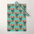 Flower Poet Wrapping Paper Gallery Image 1