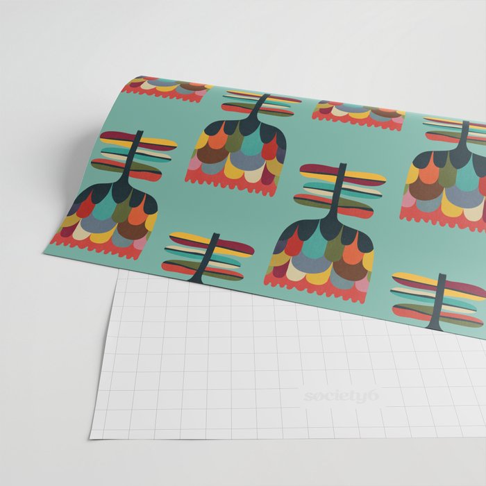 Flower Poet Wrapping Paper Gallery Image 2