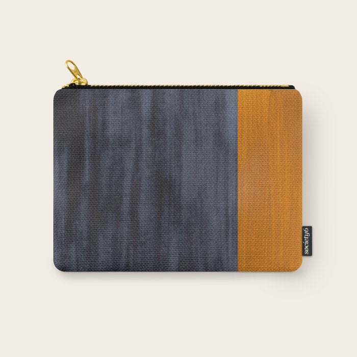 Golden Night Rothko Inspired Mid Century Modern Minimalist Color Field Carry All Pouch Gallery Image 1