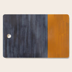 Golden Night Rothko Inspired Mid Century Modern Minimalist Color Field Cutting Board Gallery Image 1