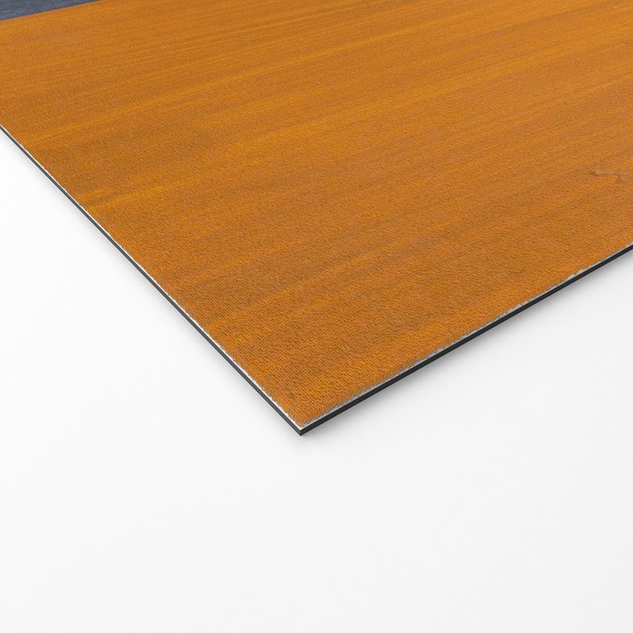 Golden Night Rothko Inspired Mid Century Modern Minimalist Color Field Welcome Mat Gallery Image 2