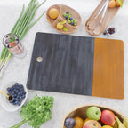 Golden Night Rothko Inspired Mid Century Modern Minimalist Color Field Cutting Board Gallery Image 2
