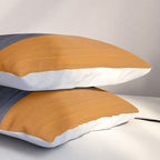 Golden Night Rothko Inspired Mid Century Modern Minimalist Color Field Pillow Sham Gallery Image 3