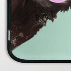 Bubble Gum Sneaky Sloth in Green Laptop Sleeve Gallery Image 3
