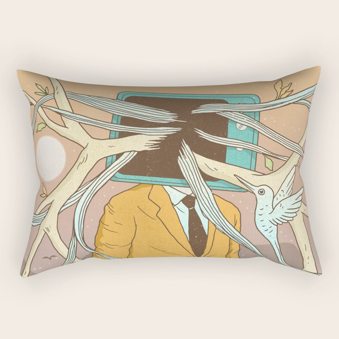 Permeating Rectangular Pillow Gallery Image 2