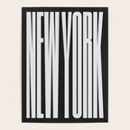 New York: B&W Typography Edition Poster Gallery Image 4