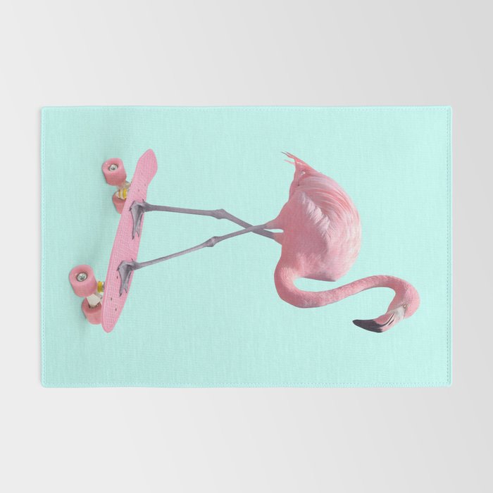 SKATE FLAMINGO Rug Gallery Image 2