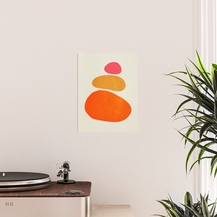 Pebbles: Mid Century Abstraction Poster Gallery Image 2