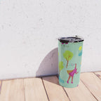 Let's Play Tennis in Soft Green Travel Mug Gallery Image 4
