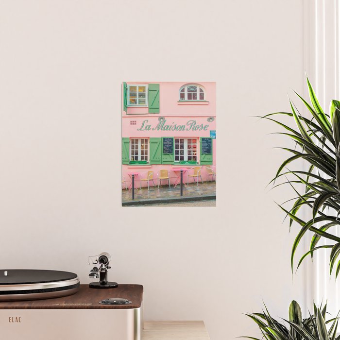 La Maison Rose Cafe in Paris Poster Gallery Image 2