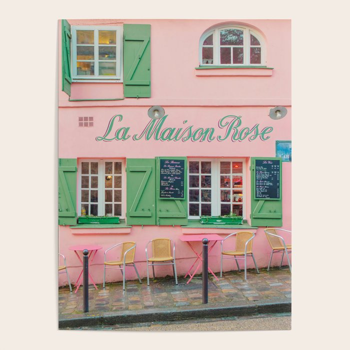 La Maison Rose Cafe in Paris Poster Gallery Image 1