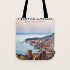 Visit Monte Carlo Tote Bag Gallery Image 1