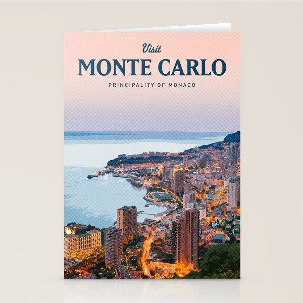 Visit Monte Carlo Stationery Card Gallery Image 2