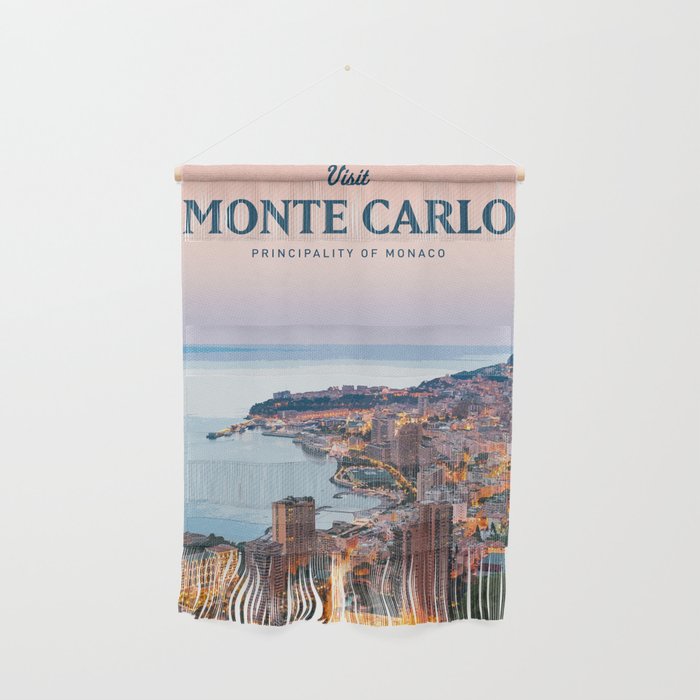 Visit Monte Carlo Wall Hanging Gallery Image 1