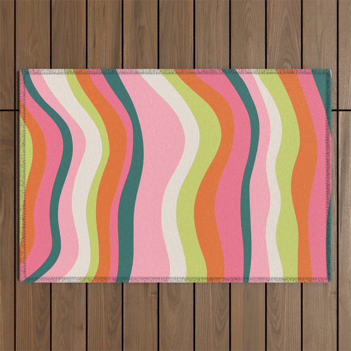 High Vibe Flow Outdoor Rug Gallery Image 1