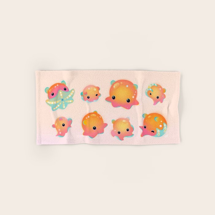 Flapjack octopus Bath Towel Gallery Image 1