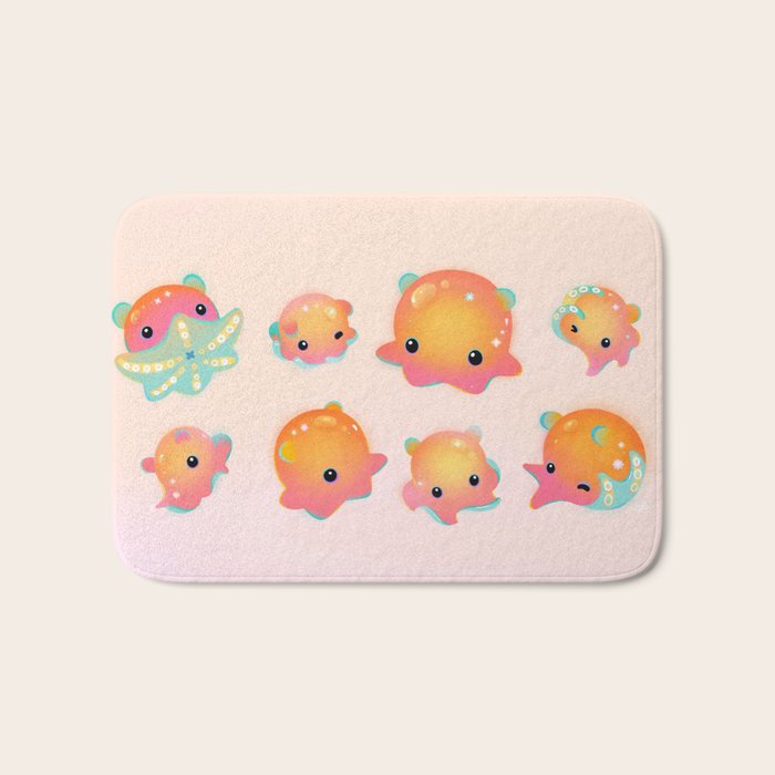 Flapjack octopus Bath Mat Gallery Image 1
