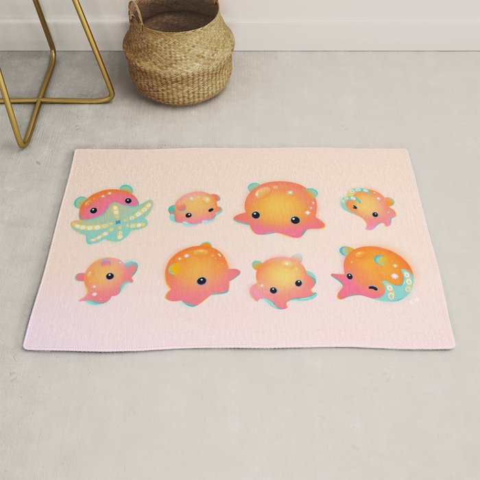Flapjack octopus Rug Gallery Image 1