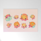 Flapjack octopus Welcome Mat Gallery Image 1