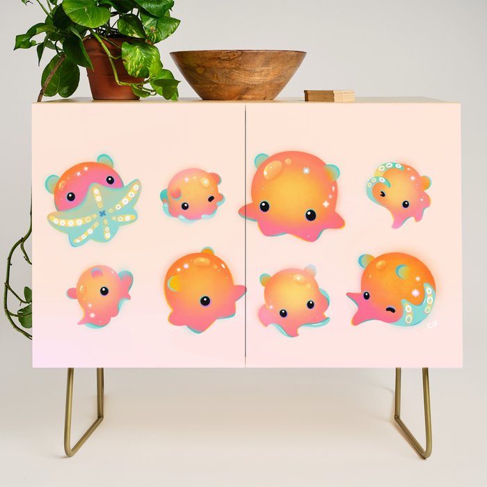 Flapjack octopus Credenza Gallery Image 1