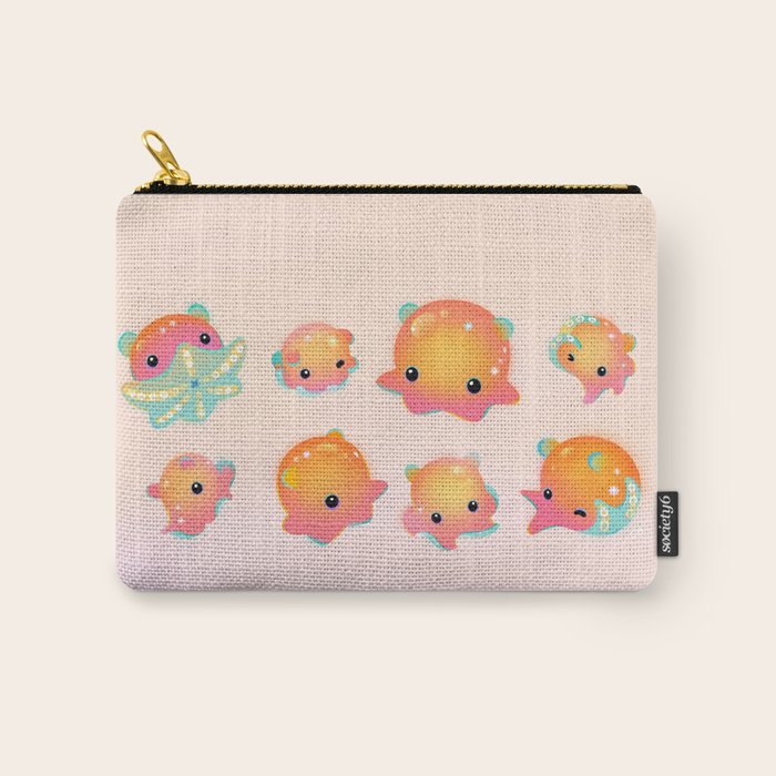 Flapjack octopus Carry All Pouch Gallery Image 1