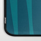 Mid Century Modern Abstract Kwaito Pattern in Moroccan Teal Orange Olive Laptop Sleeve Gallery Image 3