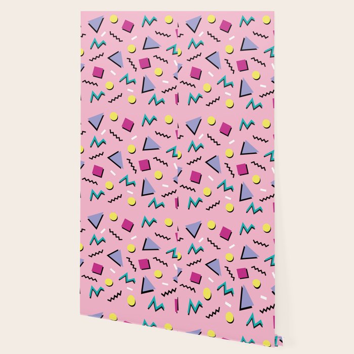 Memphis pattern 75 - 80s / 90s Retro Wallpaper Gallery Image 2