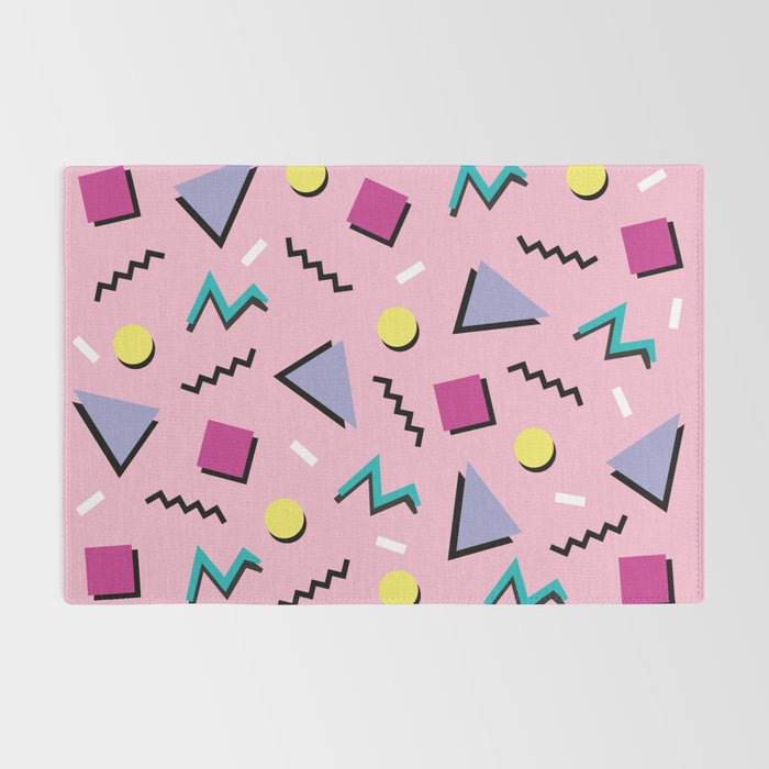 Memphis pattern 75 - 80s / 90s Retro Rug Gallery Image 2