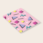 Memphis pattern 75 - 80s / 90s Retro Notebook Gallery Image 2
