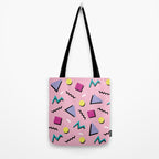 Memphis pattern 75 - 80s / 90s Retro Tote Bag Gallery Image 2