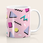 Memphis pattern 75 - 80s / 90s Retro Coffee Mug Gallery Image 1
