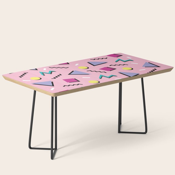 Memphis pattern 75 - 80s / 90s Retro Coffee Table Gallery Image 1