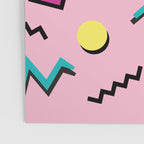 Memphis pattern 75 - 80s / 90s Retro Poster Gallery Image 3