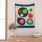 Mid-Century Abstract Balance 11 Wall Tapestry Gallery Image 2