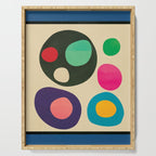 Mid-Century Abstract Balance 11 Serving Tray Gallery Image 1