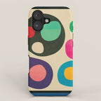 Mid-Century Abstract Balance 11 iPhone Case Gallery Image 1