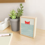 Cat Landscape 180: Sunrise Cat Mini Art Print Gallery Image 2