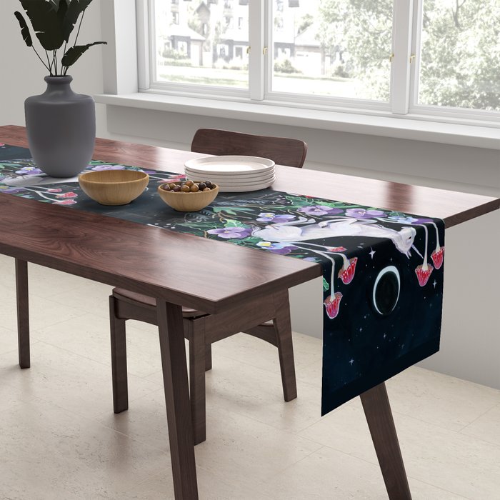 Unicorn Garden Table Runner Gallery Image 2