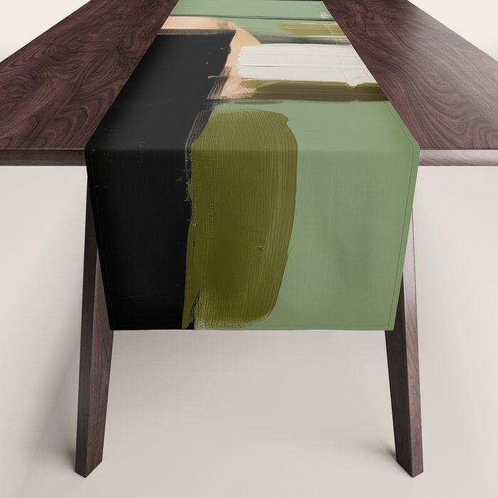 Soft Edge Abstraction 2 Table Runner Gallery Image 1