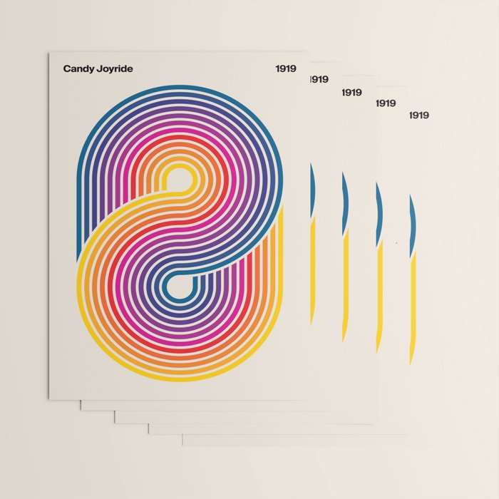 Candy Joyride: 80s Edition Wrapping Paper Gallery Image 3