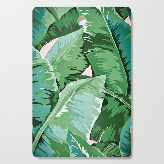 Banana leaf grandeur II Cutting Board Gallery Image 1