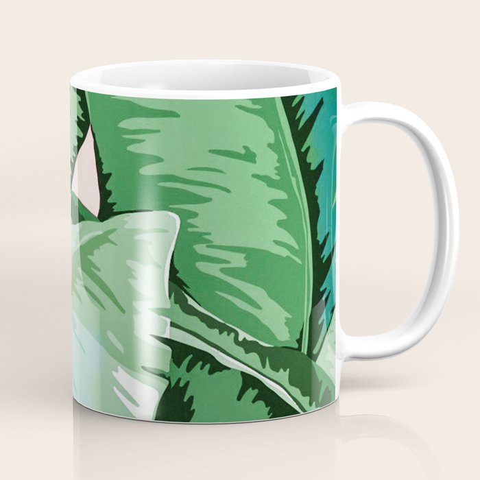 Banana leaf grandeur II Coffee Mug Gallery Image 1